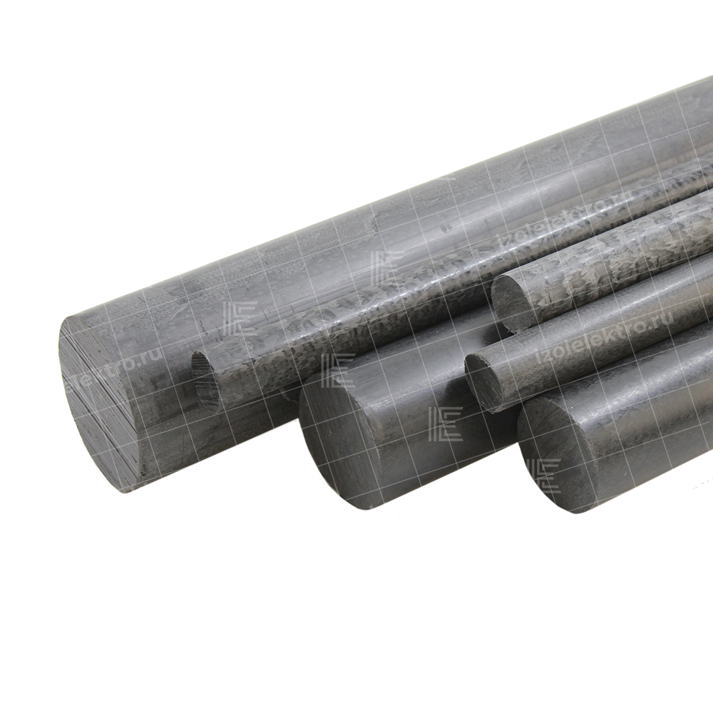 Капролон графитонаполненный 50мм стержневой - фото