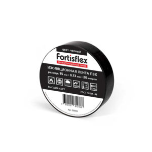 Изолента ПВХ 15×0.13мм черная 20м - фото