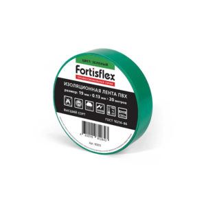 Изолента ПВХ 19×0.13мм зеленая 20м - фото