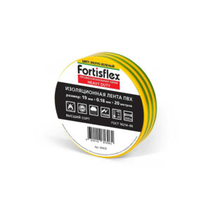 Изолента ПВХ 19×0.18мм ж/з 20м (Heavy Duty) - фото